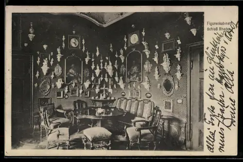 AK Brakel, Figurenkabinett Schloss Rheder