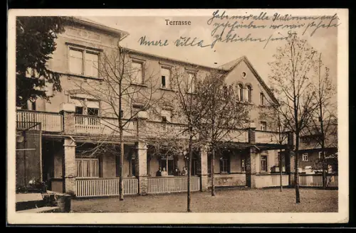 AK Herzogswalde, Erholungsheim Tännichtmühle der N. S. Volkswohlfahrt