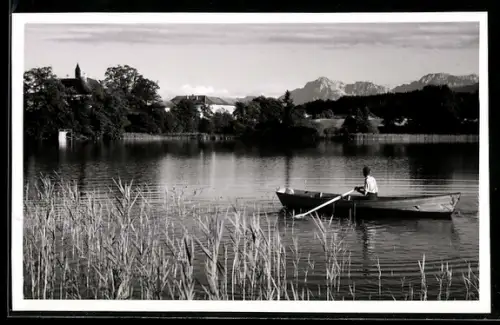 AK Peiting /Waginger See, Schloss Seehaus