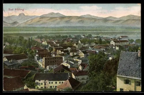 AK Bad Aibling, Ortsansicht aus der Vogelschau