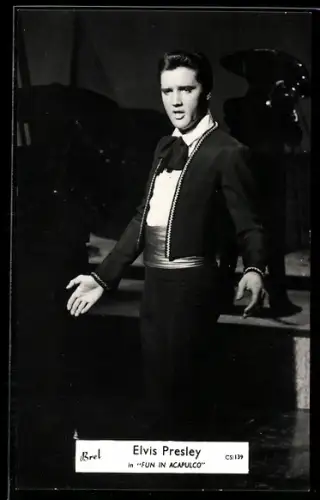 AK Musiker Elvis Presley in dem Film Fun in Acapulco