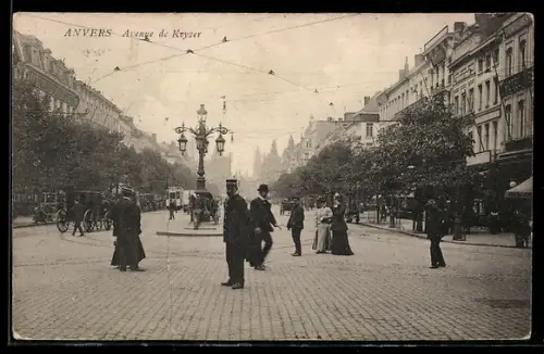 AK Anvers, Avenue de Keyser