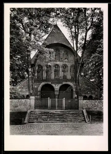 Foto-AK Deutscher Kunstverlag, Nr. 1: Goslar, Domvorhalle, 13. Jahrhundert