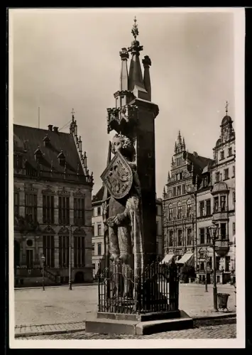Foto-AK Deutscher Kunstverlag, Nr. 16: Bremen, Roland