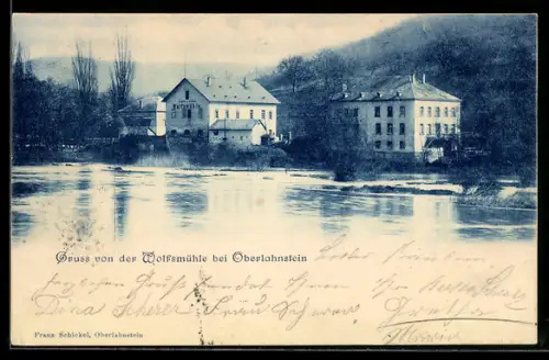AK Oberlahnstein, Gasthaus Wolfsmühle