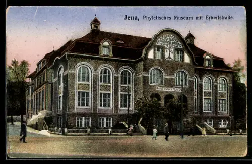 AK Jena, Phyletisches Museum mit Erbertstrasse