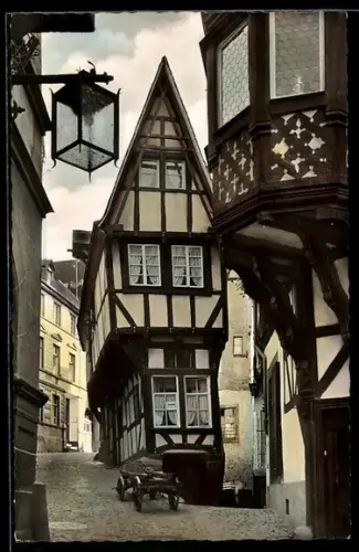 AK Bernkastel, Spitzhäuschen am Marktplatz