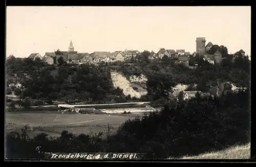 AK Trendelburg a. d. Diemel, Stadtansicht mit Burg und Kirche