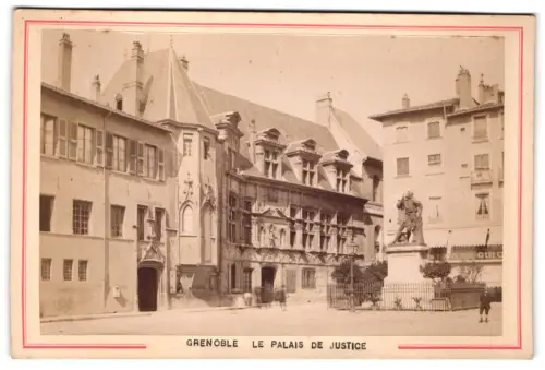Fotografie Degand Photographe, Nice, Rue Pastorelli 24, Ansicht Grenoble, Palais de Justice