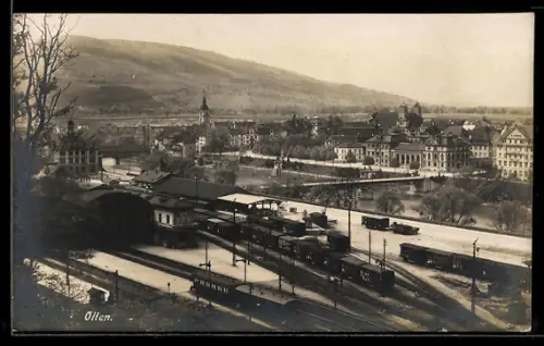 AK Olten, Blick über den Bahnhof