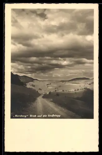 AK Asp /Aargau, Herzberg, Blick auf die Staffelegg