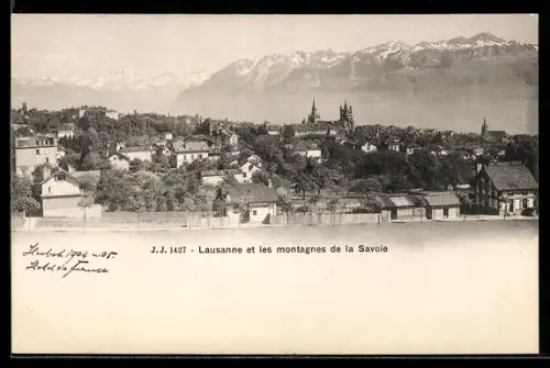AK Lausanne, Les montagnes de la Savoie