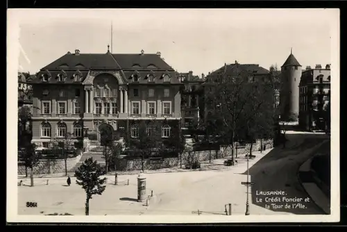 AK Lausanne, Le Crédit Foncier et la Tour de l`Ale