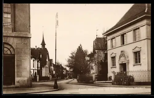 AK Aarau, Feerstrasse mit Naturhistorischem Museum