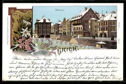 Lithographie Zürich, Rathausquai
