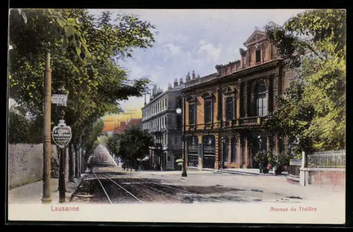 AK Lausanne, Avenue du Théâtre