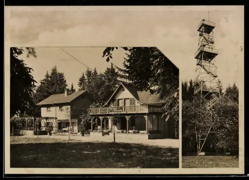 AK Hägglingen, Waldheim Maiengrün, Aussichtsturm