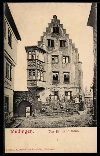 AK Büdingen, Steinernes Haus