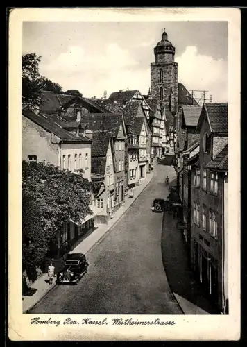 AK Homberg /Kassel, Westheimerstrasse