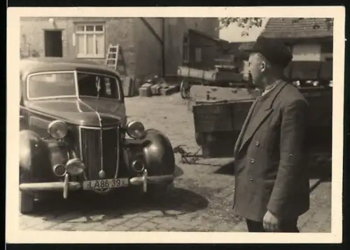 Fotografie Auto Wanderer W23, PKW mit Kennzeichen LA86-39