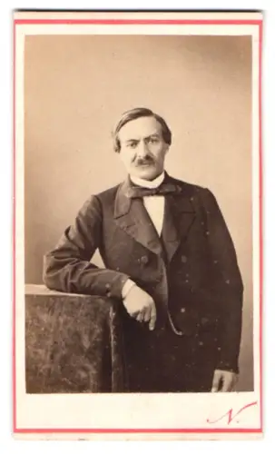 Fotografie Nadar, Paris, Boulevard des Capucines 35, Portrait Antoine Elwart, französischer Komponist