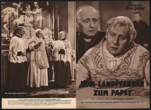 Filmprogramm IFB Nr. 2589, Vom Landpfarrer zum Papst, Henri Vidon, Isa Miranda, Regie: Umberto Scarpelli