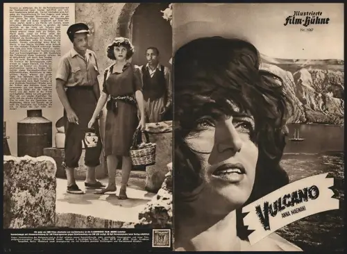 Filmprogramm IFB Nr. 1067, Vulcano, Anna Magnani, Regie: William Dieterle