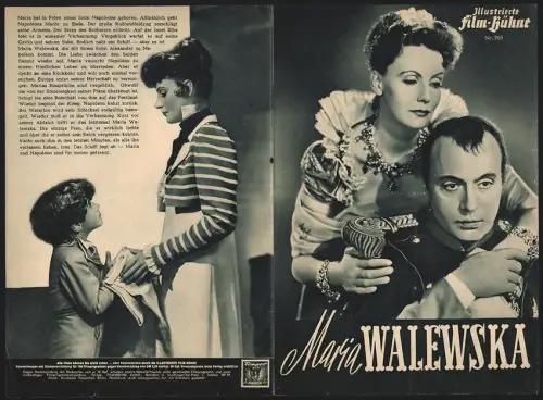 Filmprogramm IFB Nr. 705, Maria Walewska, Greta Garbo, Charles Boyer, Regie: Clarence Brown