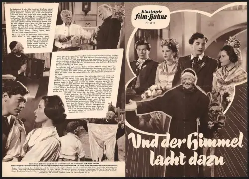 Filmprogramm IFB Nr. 2543, Und der Himmel lacht dazu, Paul Hörbiger, Regie: Axel von Ambesser