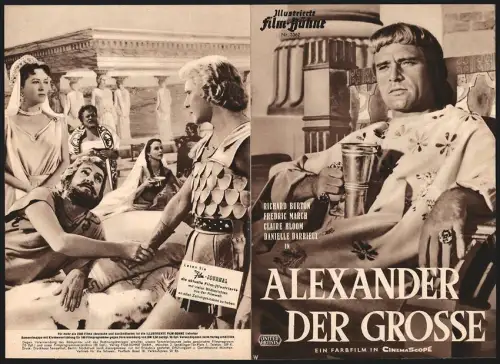 Filmprogramm IFB Nr. 3362, Alexander der Grosse, Richard Burton, Fredric March, Regie: Robert Rossen