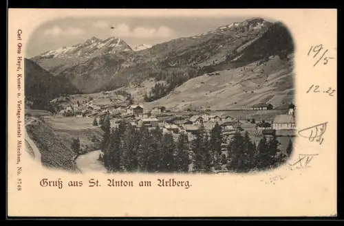 AK St. Anton am Arlberg, Totalansicht