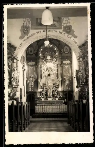 AK Berg bei Rohrbach, Maria Trost Kirche