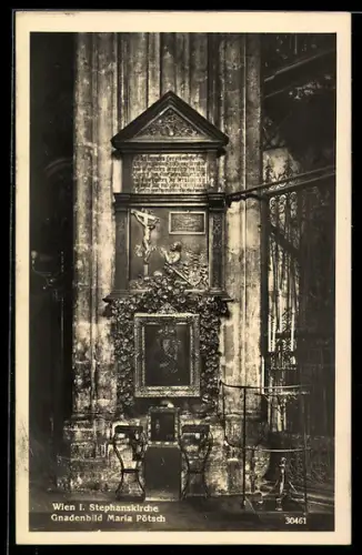 AK Wien, Stephanskirche, Gnadenbild Maria Pötsch