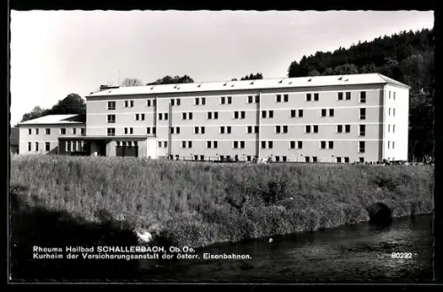 AK Bad Schallerbach /O.-Oe., Kurheim der Versicherungsanstalt der österreichischen Eisenbahnen