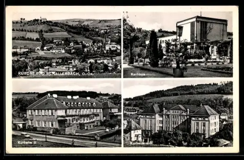AK Bad Schallerbach /O.-Oe., Kurhaus, Kurheim I und II