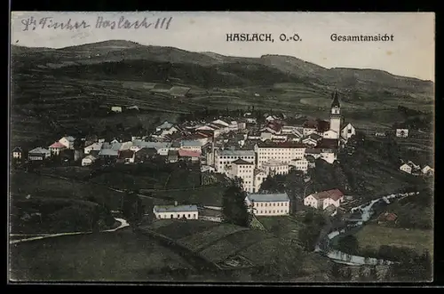 AK Haslach /O.-Ö., Gesamtansicht