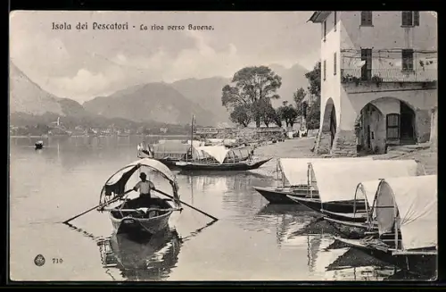 AK Isola dei Pescatori, La riva versa Baveno