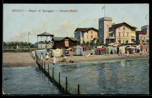 AK Grado, Bagni di Spiaggia, Strand-Bäder