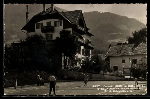 AK Siusi, Hotel Stella Alpina con Dependance, Tennis