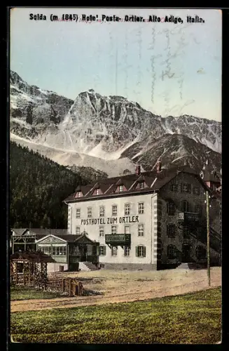 AK Sulden, Posthotel zum Ortler