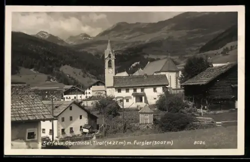 AK Serfaus /Oberinntal, Kirche mit Furgler
