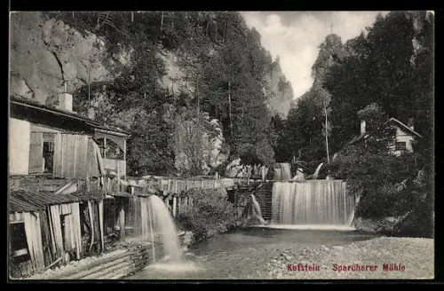 AK Kufstein, Sparcherer Mühle mit Wasserfall