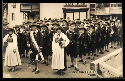 AK Pians, Musikkapelle des Ortes