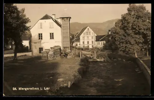 AK Wolfsberg, St. Margarethen i. Lavanttal, Kanal im Ort
