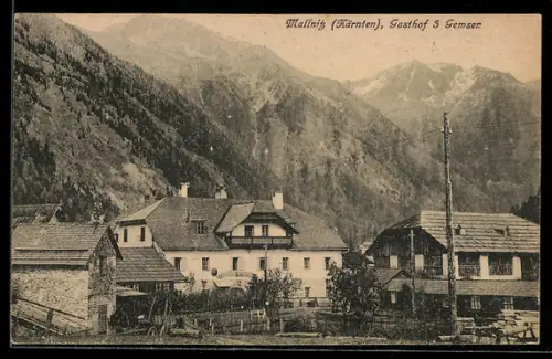 AK Mallnitz /Kärnten, Gasthof zum Gemser