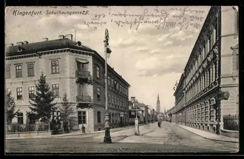 AK Klagenfurt, Partie in der Schulhausgasse