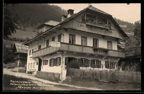 AK Kleinkirchheim /Kärnten, Gasthaus Pension Pulverer