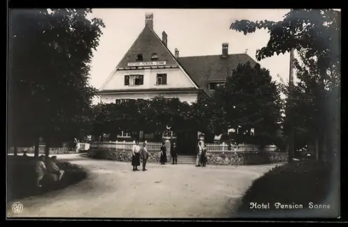 AK Lindau-Hoyren, Hotel und Pension Sonne, Bes. S. Reitzle