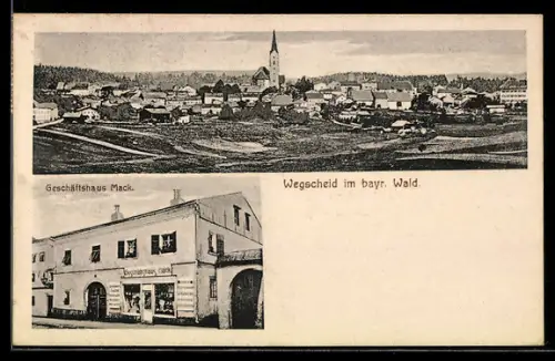 AK Wegscheid, Geschäftshaus Mack, Gesamtansicht