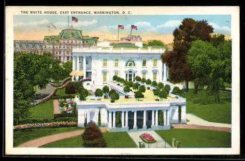 AK Washington, D. C., The White House, East Entrance